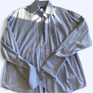 Elegant Light Blue Dress Shirt for Men